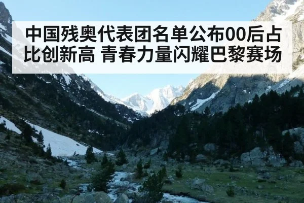 中国残奥代表团名单公布00后占比创新高 青春力量闪耀巴黎赛场